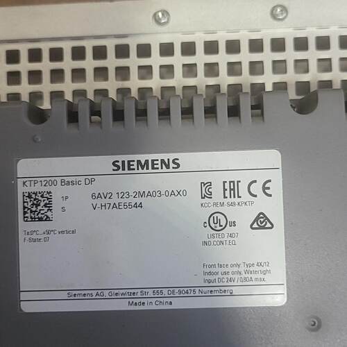议价6AV2 123-2MA03-0AX0 KTP1200 Basic DP 工控触摸显示屏维修