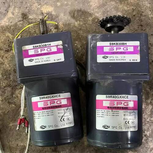 议价S9R40GXHCE S9KB30BH 减速电机 40W电容运转异步电动机维修