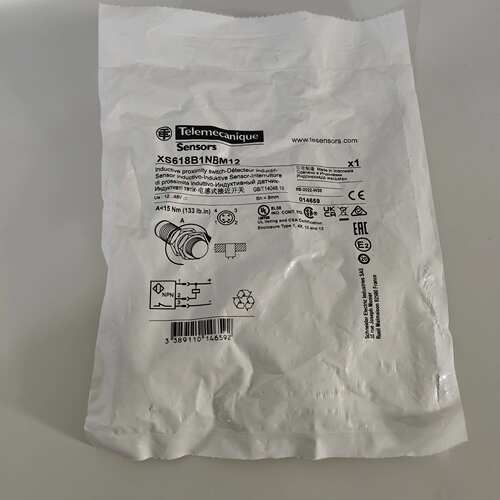 议价XS618B1NBM12 电感式接近开关 工业自动化传感元件维修