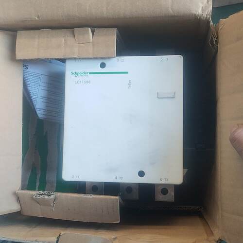 议价LC1F500 接触器 线圈电压220V 带包装维修