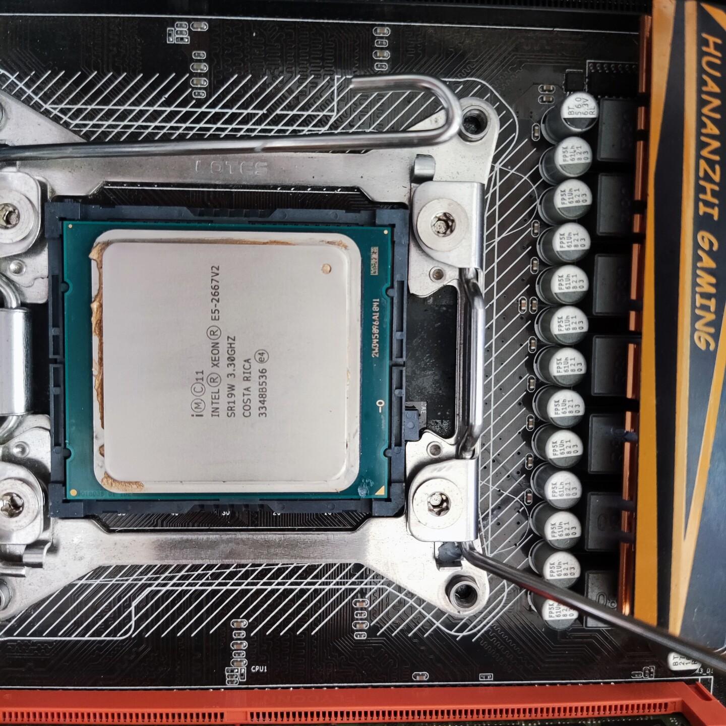议价E5 2667 2667v2 CPU 8核心 多开设计办公电脑处理器维修图片
