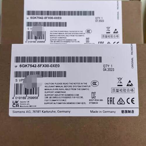 议价6GK7542-5FX00-0XE0 工控通讯模块 自动化配件 顺丰包邮维修