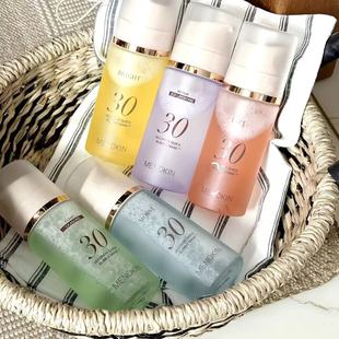 30s轻松get水光肌 韩国menokin泡沫面膜免洗妆前爽肤水精华保湿