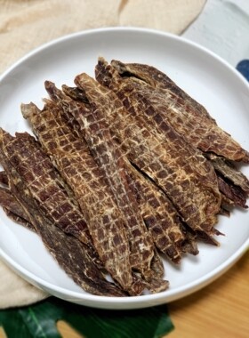 黑妞家鸭肉干风干零食黑妞家猫狗零食纯手工无添加下火去泪痕深圳