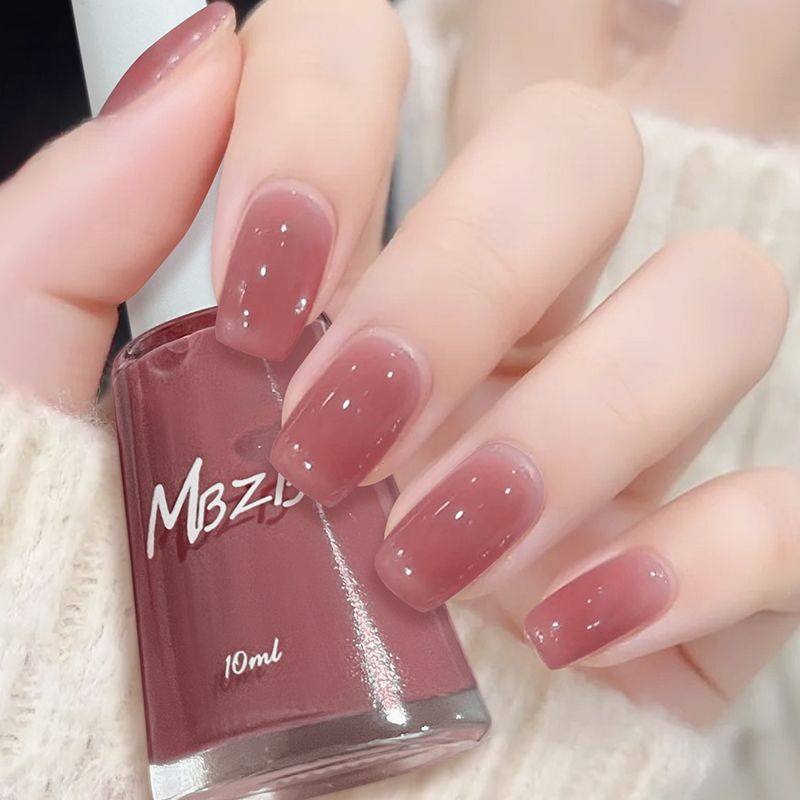 可撕拉水性免烤速干冰透少女温柔裸粉指甲油显白美甲无味裸色可剥,彩妆/香水/美妆工具,指甲油,淘宝优惠券,粉丝福利购,淘宝优惠卷