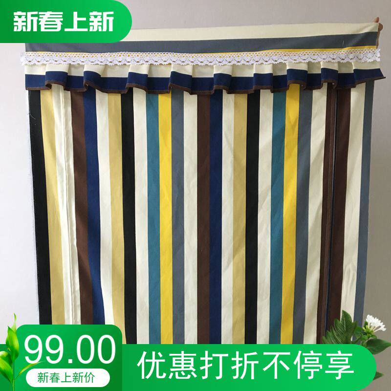 防尘罩衣柜套鞋柜套货架布艺帆布定做布套简易衣橱柜罩布外罩单卖