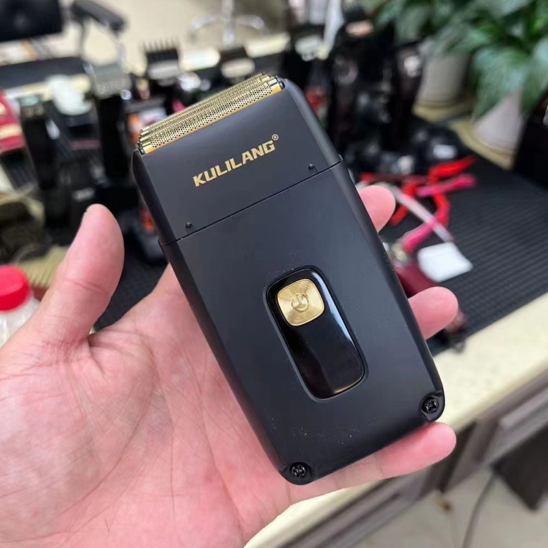 库里狼增白器理发店专用三网刀头专业油头修边男士光头神器剃须刀