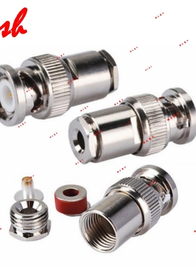 BNC-J-1.5全铜公头五件套装接 射频RF接RG178 RG174 RG316 LMR100