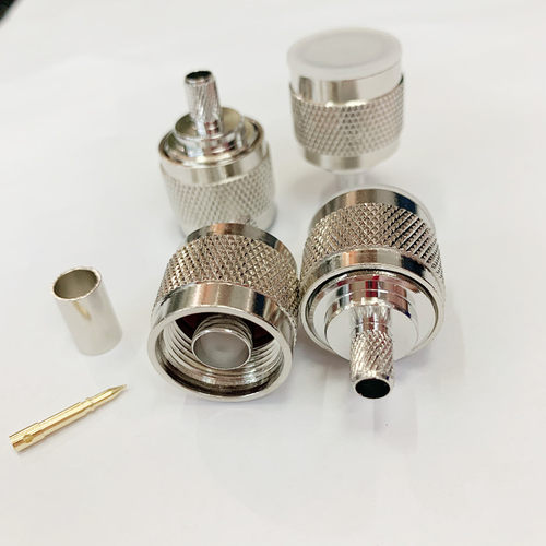 N型公头L16接50-3接RG58 RG142 RG400 RG303 RG223 LMR195连接器
