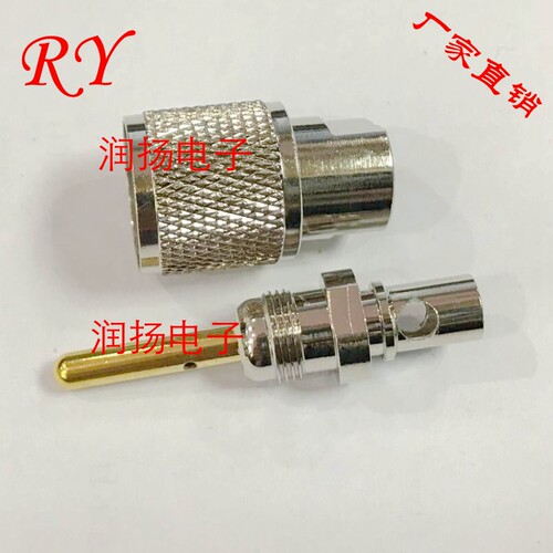 2019新品UHF公头PL259接50-3 RG58 RG142 RG400 RG223 LMR195