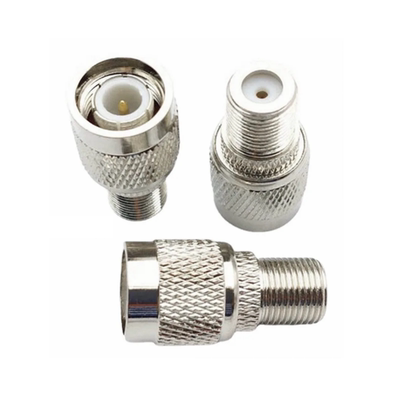 全铜F母头转TNC公头对讲机摩托手台Q9视频车载GPRS射频RF适配器