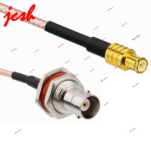 BNC-KY防水母转MCX-J公头插头射频RF RG316双银铁氟龙连接线