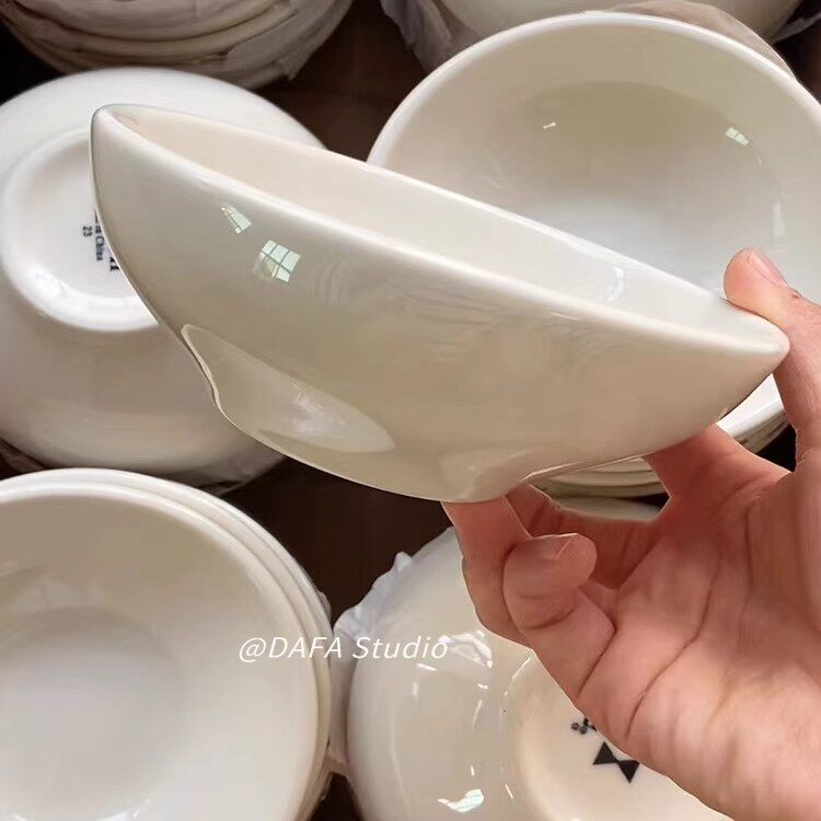 韩式ins风奶呼呼宽口米饭汤碗