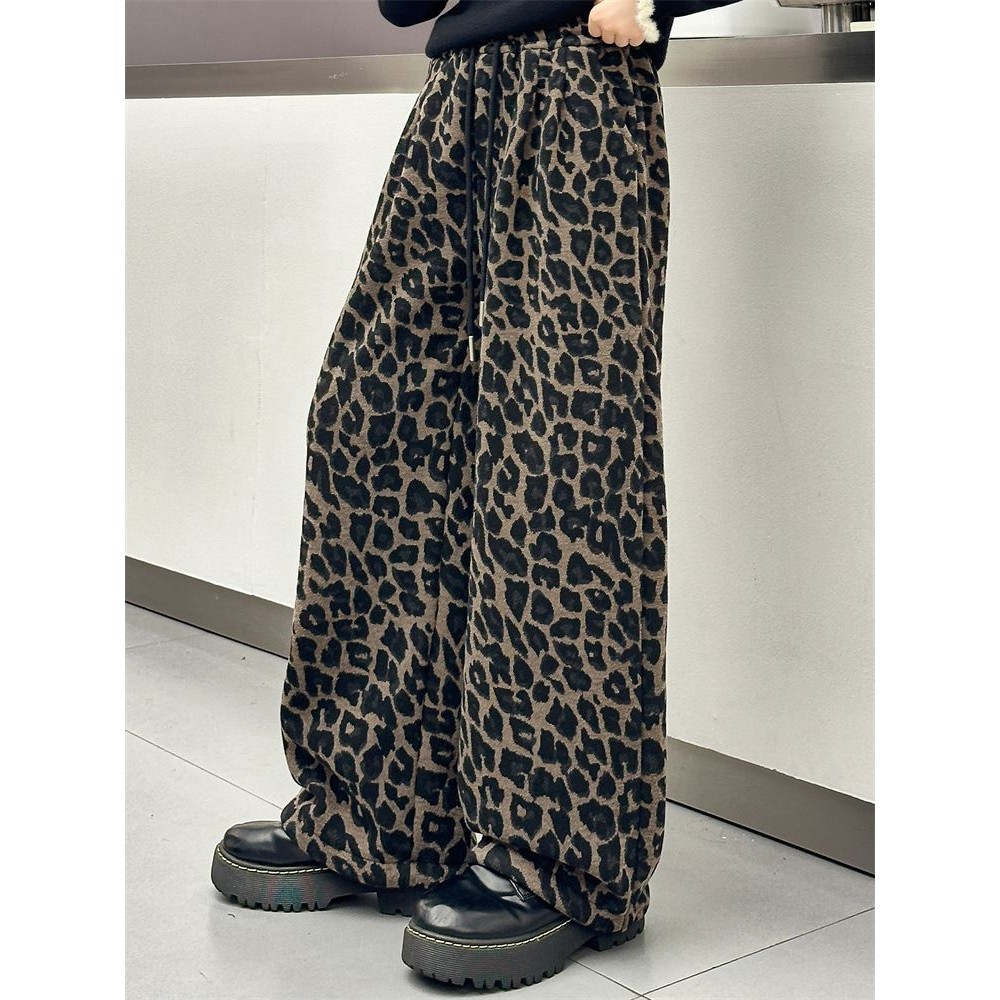 胖东来山姆女童加绒裤子女大童豹纹裤新款加厚卫裤儿童冬款休闲裤,女装/女士精品,卫裤,淘宝优惠券,粉丝福利购,淘宝优惠卷