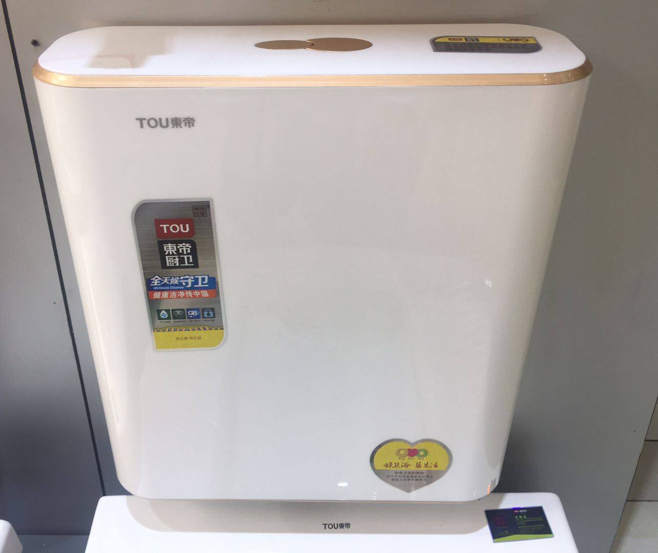 东帝卫浴 卫生间蹲便器冲水箱蹲坑式便坑壁挂墙式水箱