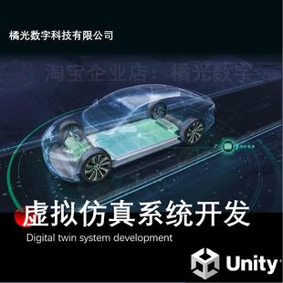 Unity3d虚拟仿真系统开发,数字孪生,软件程序开发,汽车仿真