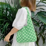 Вязаная сумка ручной работы, шахматы, набор материалов, «сделай сам»