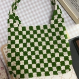 Вязаная сумка ручной работы, шахматы, набор материалов, «сделай сам»