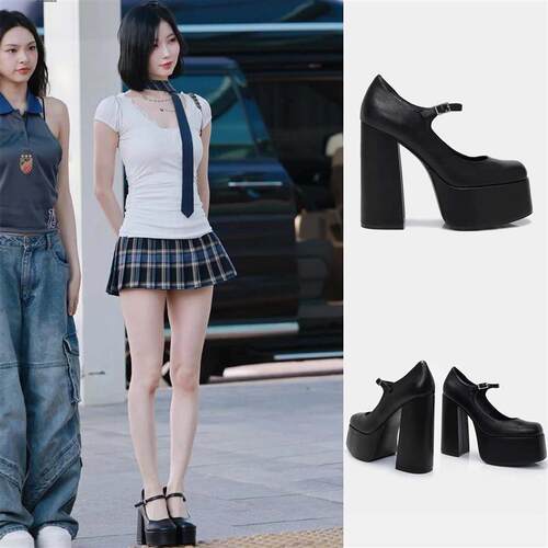 买手店正品现货 KOI FOOTWEAR 虞书欣赵露思同款细带玛丽珍高跟鞋