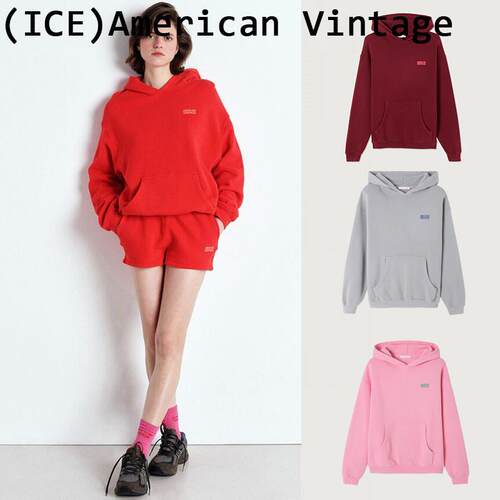 ice买手店正品折扣American Vintage卫衣IZUBIRD多色连帽套头外套