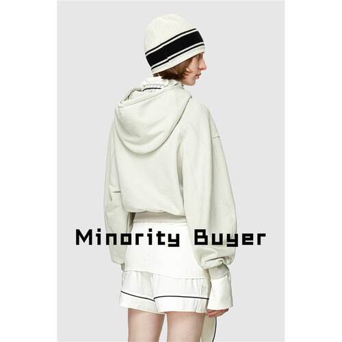 Minority买手店 LOW CLASSIC 22新品手工螺纹logo条纹印花针织帽