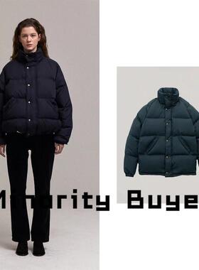 现货速发 韩国 The Barnnet 22FW 立领鹅毛蓬松羽绒服面包服外套