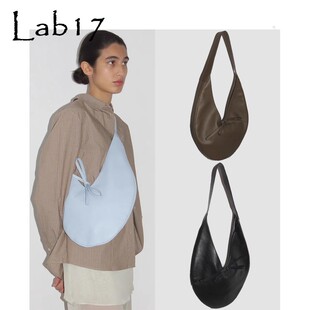 【Paloma Wool 设计师品牌】现货正品25新款系带单肩斜挎弯月包女