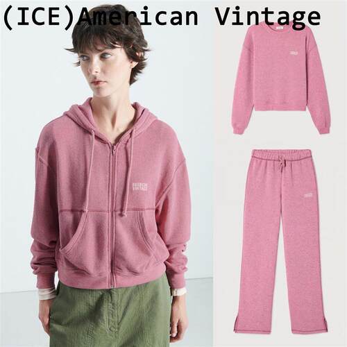 ice买手店现货正品American Vintage卫衣新款抓绒卫裤休闲连帽衫