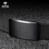 战术鸟藏宝图 高端内穿尼龙腰带休闲自动扣内插皮带帆布自锁裤 带