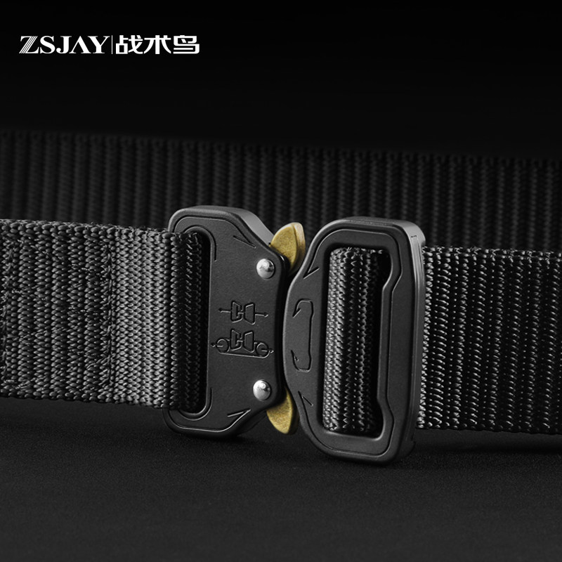 战术鸟藏宝图丨高端眼镜蛇快拆插扣尼龙腰带快速反应武装皮带帆布
