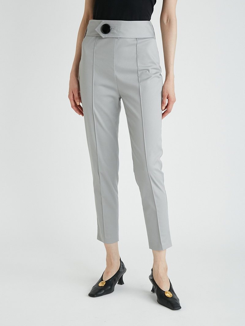 通勤九分锥型裤时尚佰搭显瘦