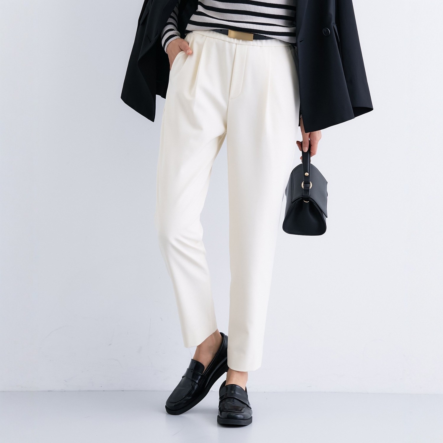 1.5w+稀罕高端 王'牌挺拔筷子腿 内里轻暖磨毛百搭九分休闲烟管裤