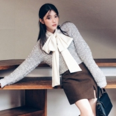 抗皱免烫新派职场精纺开叉简约百搭A字半身裙裤 智性风 F家超人气