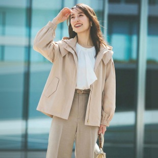 2WAY轻薄登山轻型防水连帽冲锋衣夹克外套 精细做工 代1898 组Q家