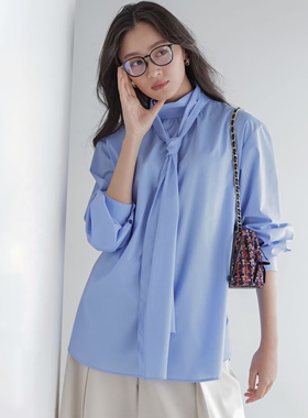 代1200+组Q明星款 【前后2WAY穿/免烫抗皱】棉质触感拼接刺绣衬衫