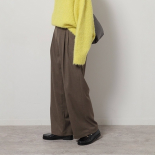 仅7条~JS re1ume 复古英伦腔调 精.选色织格纹料松紧腰休闲直筒裤