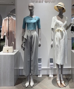 优雅灵动荷叶边高腰阔腿休闲裤 时髦大女主本人 C家杂志款 zg1630