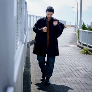 儒雅男绅士 高'级“黑”英国琎口彩色格纹里衬 复古翻领A字大衣