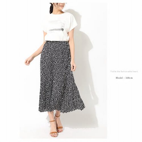心动价画册款优雅风百褶半身裙