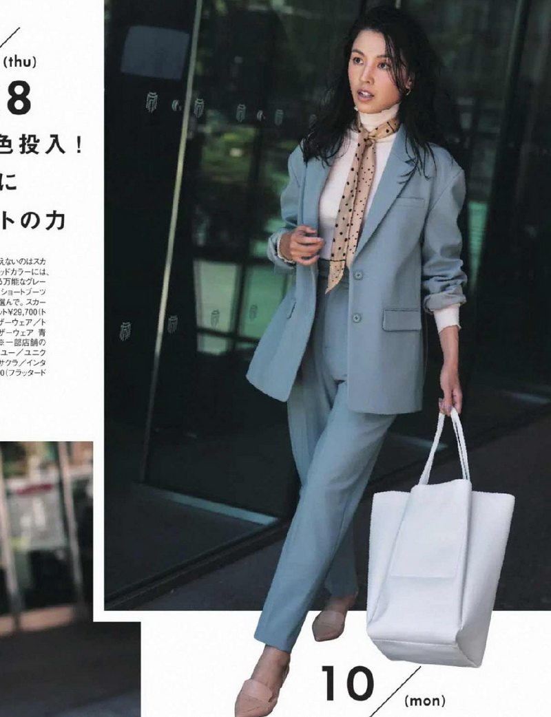 高及质感翻领两粒扣通勤休闲西装