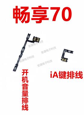适用于华为 畅享70 开机排线侧键开关 手机音量排线TLAN19