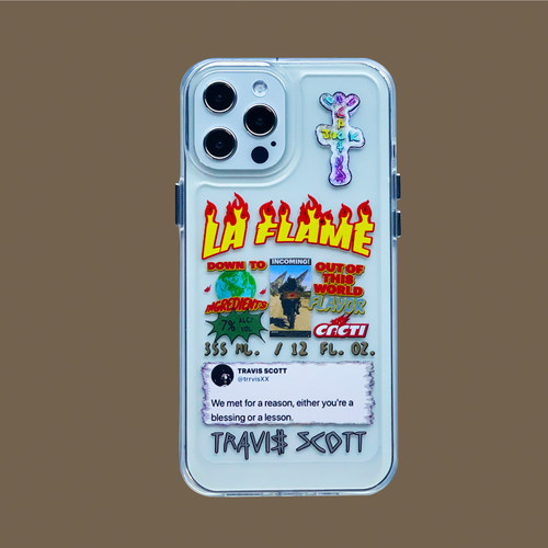 sideline原创设计Travis scott cacti iPhone17promax适用于苹果手机壳ip16