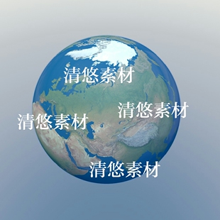 16K分辨率高清贴图c4d格式 非实物A531 文件地球3D模型文件