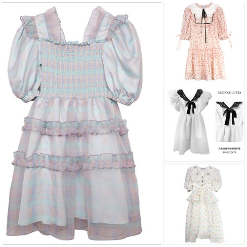 Bronze Lucia服饰福利连衣裙