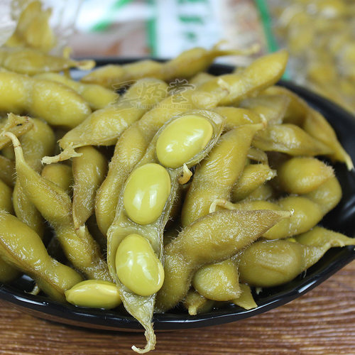桦城老街卤汁毛豆308g开袋即食卤汁花生水煮毛豆熟食量大优惠 - 封面
