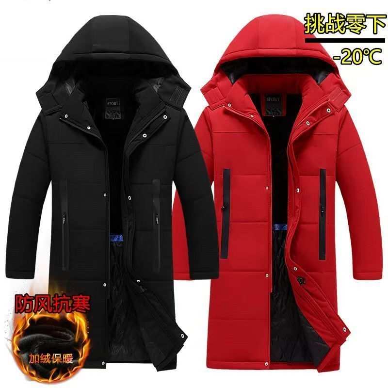 冬季棉大衣棉衣加绒羽绒棉服外套
