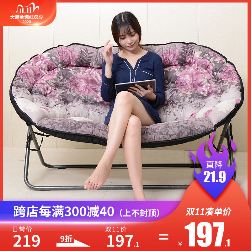 Beanbag Double Tatami balcony Small sofa Small apartment Sofa bed bedroom leisure time Single Chairsin the Residential furniture , Sofa , Beanbag  category - from Buy2taobao.com to provide professional Taobao agent buy service