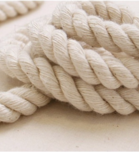 新款本白色米白色棉棉绳3股棉绳棉纱绳搓三股麻花棉绳 粗3mm2012