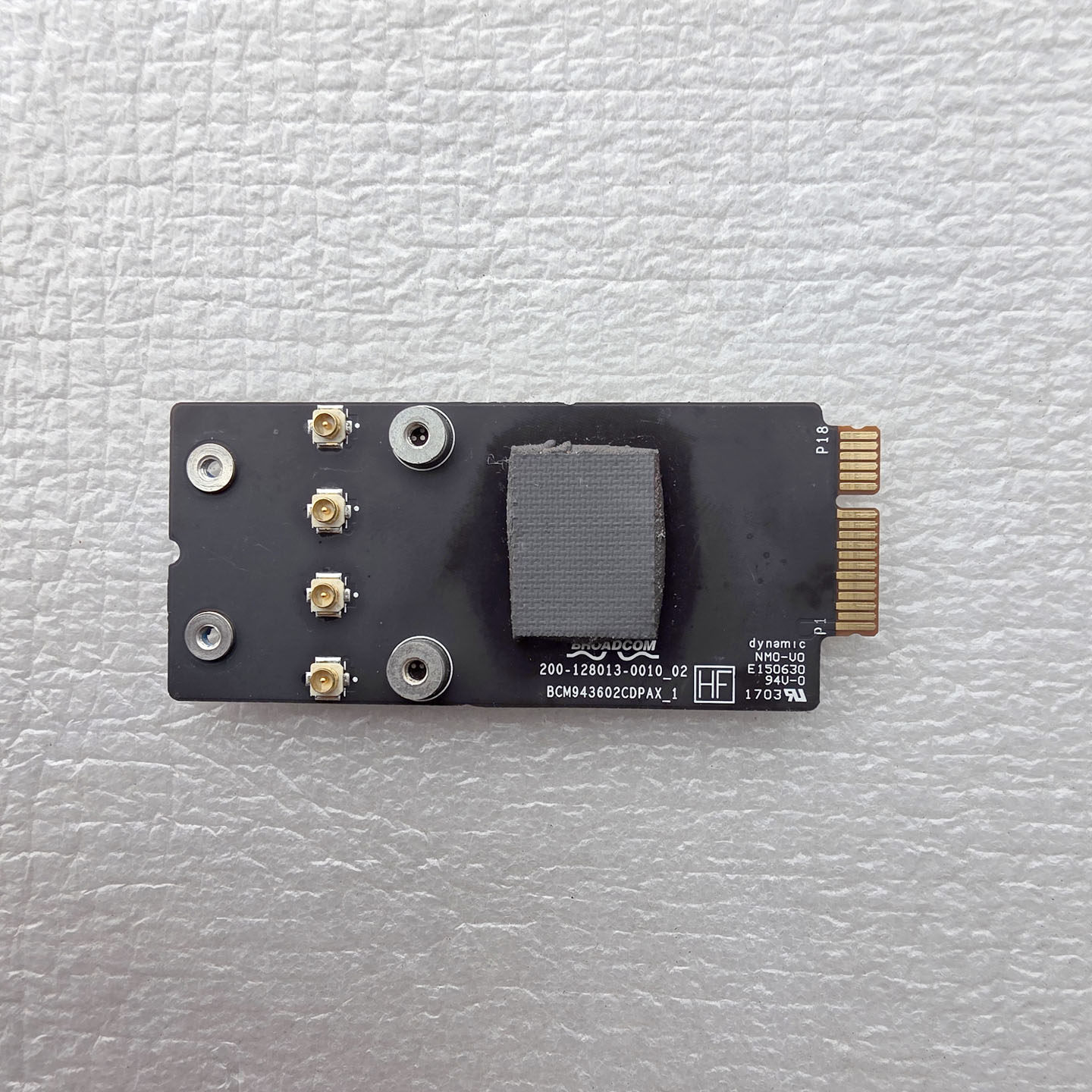 适用苹果A1419 BCM943602CDP AX_1 BCM943602CDP AX_2蓝牙 无线卡 - 实物图