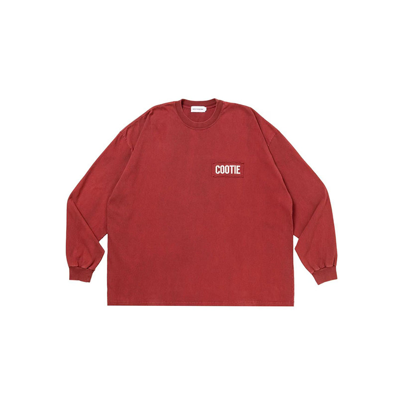 Cootie AD Processing LS Tee 贴布 刺绣LOGO 长tee